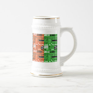 Kiss Me Irish Flag Bierpul