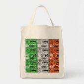 Kiss Me Irish Flag Tote Bag (Voorkant)