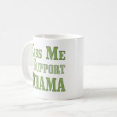 Kiss Me Irish Obama Koffiemok (Voorkant links)