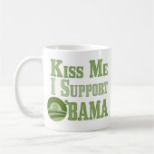 Kiss Me Irish Obama Koffiemok (Links)