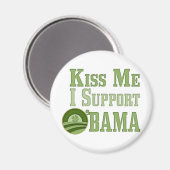 Kiss Me Irish Obama Magneet (Voorkant / Achterkant)