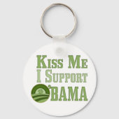 Kiss Me Irish Obama Sleutelhanger (Voorkant)