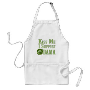 Kiss Me Irish Obama Standaard Schort