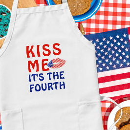 Kiss Me is het vierde Amerikaanse Schort met lipst