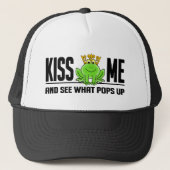 KISS ME Kikker pet - kies kleur (Voorkant)