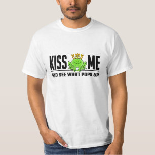 KISS ME Kikker shirt - kies stijl en kleur