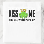 KISS ME Kikker stickers (Tas)