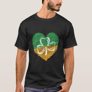 Kiss me Kus Ik ben Irish Tie Dye Gnome St. Pat T-shirt