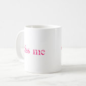 Kiss me Lips Koffiemok (Voorkant links)