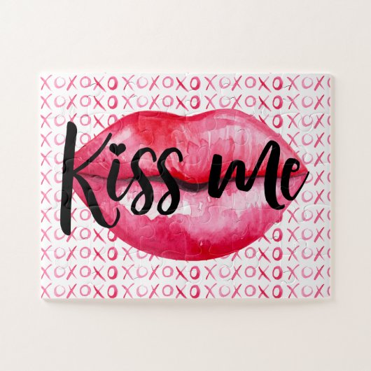 Kiss Me Puzzle Legpuzzel (Horizontaal)