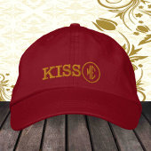 KISS ME retro pet / Fun Party trucker cap