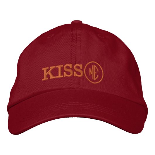 KISS ME retro pet / Fun Party trucker cap (Voorkant)
