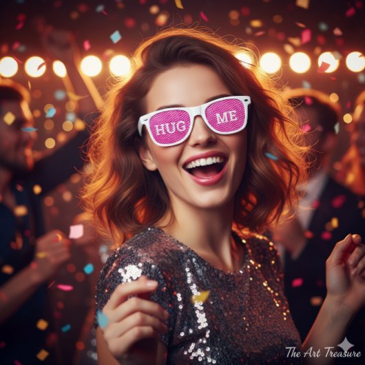 KISS ME retro Shades / Fun Party Sunbril Retro Zonnebril