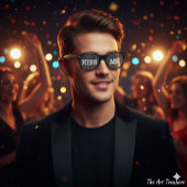 KISS ME retro Shades / Fun Party Sunbril Retro Zonnebril