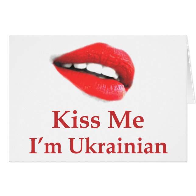 Kiss Me Ukraine (Voorkant Horizontaal)