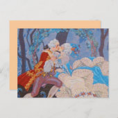 Kiss Mode Bord ~ Briefkaart / Uitnodigingen (Voorkant / Achterkant)