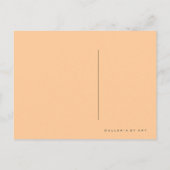 Kiss Mode Bord ~ Briefkaart / Uitnodigingen (Achterkant)