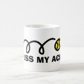 KISS MY ACE funy tennis mokken voor coach en spele (Center)