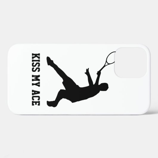 KISS MY ACE iPhone 6 hoesje tennistelefoondekking (Achterkant (horizontaal))