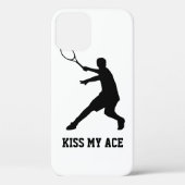 KISS MY ACE iPhone 6 hoesje tennistelefoondekking (Achterkant)