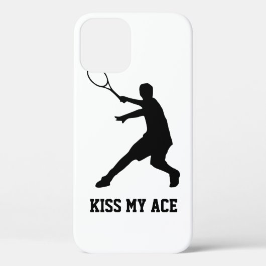 KISS MY ACE iPhone 6 hoesje tennistelefoondekking (Achterkant)