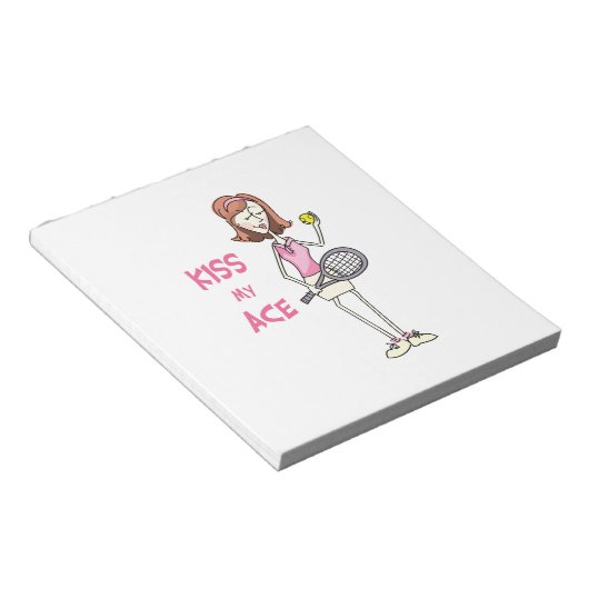 KISS MY ACE NOTITIEBLOK (Schuin)