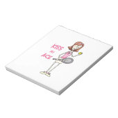 KISS MY ACE NOTITIEBLOK (Linkerzijde)