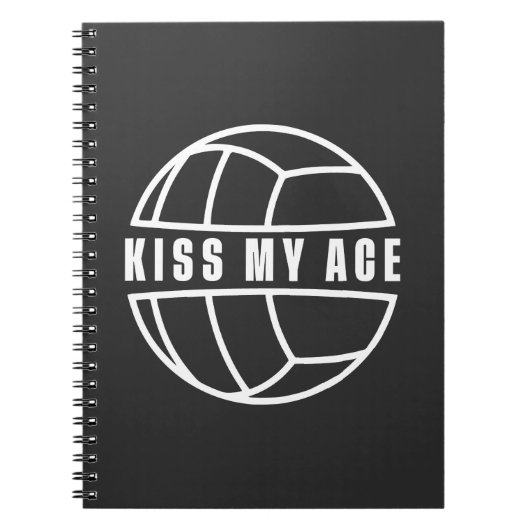 Kiss my Ace Notitieboek (Voorkant)