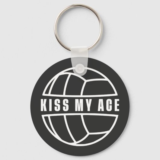 Kiss my Ace Sleutelhanger (Voorkant)