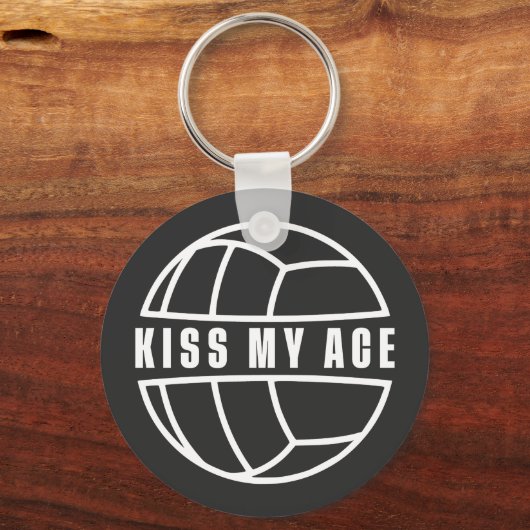Kiss my Ace Sleutelhanger (Voorkant)