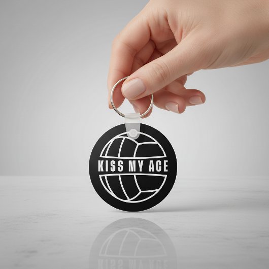 Kiss my Ace Sleutelhanger