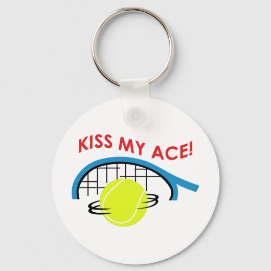 KISS MY ACE SLEUTELHANGER (Voorkant)