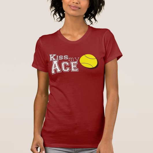 KISS MY ACE TENNIS SHIRT (Voorkant)
