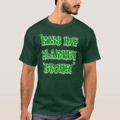 Kiss My Blarney Stone Irish T-Shirts (Voorkant)