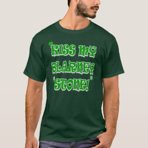 Kiss My Blarney Stone Irish T-Shirts