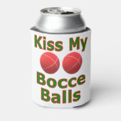 Kiss My Bocce Balls Blikjeskoeler (Blikje Achterkant)