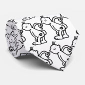 KISS MY BUTT STROPDAS (Opgerold)