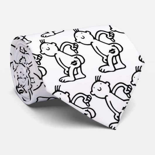 KISS MY BUTT STROPDAS (Opgerold)