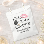 Kiss My Class Goodbye Funny Afstuderen personalise Bedankzakje (Geknipt)