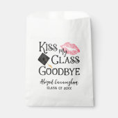 Kiss My Class Goodbye Funny Afstuderen personalise Bedankzakje (Voorkant)