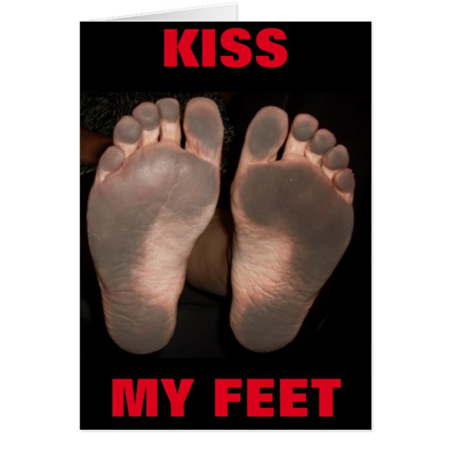 KISS MY FEET (Voorkant)