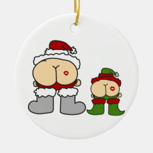 Kiss My Keramisch Ornament