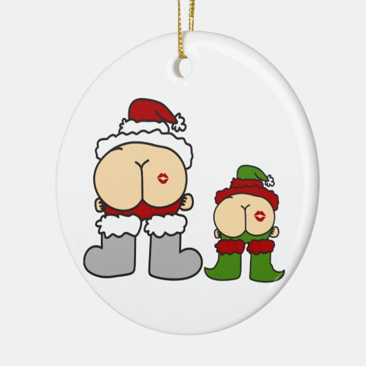 Kiss My Keramisch Ornament (Links)