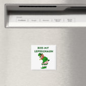 Kiss My Leprechaun Magnet (Insitu (Vaatwasser))