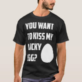 Kiss My Lucky Egg Mannen boys Cool Runnings Bob Sl T-shirt (Voorkant)