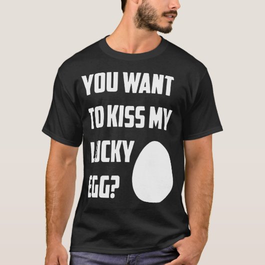 Kiss My Lucky Egg Mannen boys Cool Runnings Bob Sl T-shirt (Voorkant)