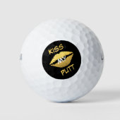 Kiss My Putt Golfballen (Voorkant)