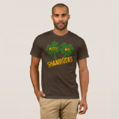 Kiss My Shamrocks T-Shirt (Voorkant volledig)
