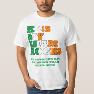 Kiss My Shamrocks T-shirt