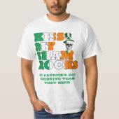 Kiss My Shamrocks T-shirt (Voorkant)